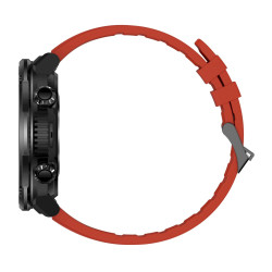Smartwatch Gravity GT21-6 with Red Silicone Strap