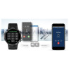 Smartwatch Gravity GT21-6 with Red Silicone Strap