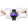 Smartwatch Gravity GT21-6 with Red Silicone Strap