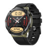 Smartwatch Gravity GT21-7 with Black Silicone Strap / black