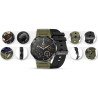 Smartwatch Gravity GT21-7 with Black Silicone Strap / black