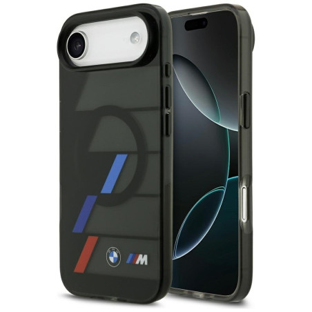 BMW M IML Metal Buttons Tricolor Lines MagSafe Case for Apple iPhone 17 Air