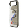 BMW M IML Metal Buttons Tricolor Lines MagSafe Case for Apple iPhone 17 Air