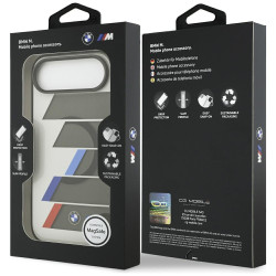 BMW M IML Metal Buttons Tricolor Lines MagSafe Case for Apple iPhone 17 Air
