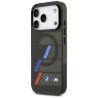 BMW M IML Metal Buttons Tricolor Lines MagSafe Case for Apple iPhone 17 Pro