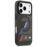 BMW M IML Metal Buttons Tricolor Lines MagSafe Case for Apple iPhone 17 Pro