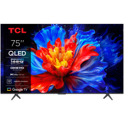 TCL P8K 75P8K televizorius 190,5 cm (75") 4K Ultra HD Smart TV „Wi-Fi“ Metalinis 350 cd/m²