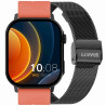 Smartwatch Gravity GT15-3 Silicone Strap + Black Bracelet / red-black
