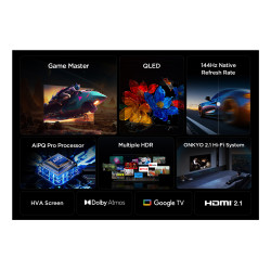 TCL P8K 75P8K TV 190.5 cm (75") 4K Ultra HD Smart TV Wi-Fi Metallic 350 cd/m²