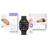 Smartwatch Gravity GT15-3 Silicone Strap + Black Bracelet / red-black
