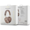 Guess PU Saffiano Triangle Logo ENC Wireless Headphones