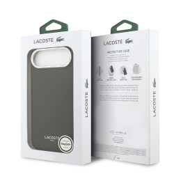 Lacoste PU Leather Champs Elysees MagSafe Case for iPhone Air