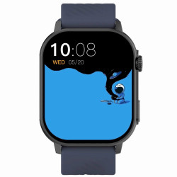 Smartwatch Gravity GT15-4 Silicone Strap + Titanium Bracelet / blue