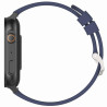 Smartwatch Gravity GT15-4 Silicone Strap + Titanium Bracelet / blue