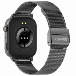 Smartwatch Gravity GT15-4 Silicone Strap + Titanium Bracelet / blue