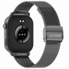 Smartwatch Gravity GT15-4 Silicone Strap + Titanium Bracelet / blue