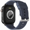 Smartwatch Gravity GT15-4 Silicone Strap + Titanium Bracelet / blue