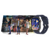 Smartwatch Gravity GT15-4 Silicone Strap + Titanium Bracelet / blue