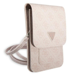 Guess 4G Triangle Handbag Pink
