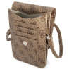 Guess 4G Triangle Handbag Brown