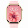 Smartwatch Gravity GT15-7 Silicone Strap + Gold Bracelet / pink