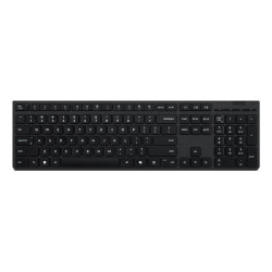 Lenovo Professional Wireless Rechargeable (Nordic) klaviatūra Namams / biurui RD belaidis ryšys + „Bluetooth“ Šiaurės šalių Juod