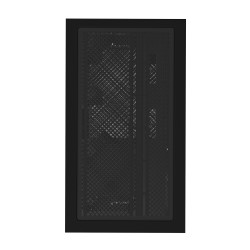 GIGABYTE C201 PANORAMIC „Midi Tower“ Juoda