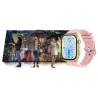 Smartwatch Gravity GT15-7 Silicone Strap + Gold Bracelet / pink