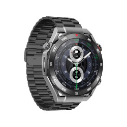 Smartwatch VELTORI VT100-1 with Black Silicone Strap and Black Eco Leather Strap / black