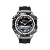 Smartwatch VELTORI VT100-1 with Black Silicone Strap and Black Eco Leather Strap / black