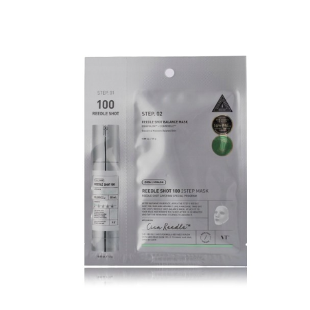 VT Cosmetics Reedle Shot 100 2 Step Face mask 1,5 g + 25 g