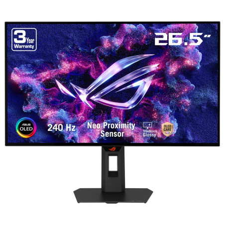 ASUS ROG Strix OLED XG27AQDMGR kompiuterio monitorius 67,3 cm (26.5") 2560 x 1440 pikseliai Quad HD Juoda