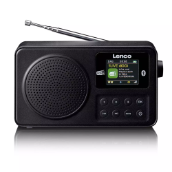 Lenco PDR-033BK Portable Radio FM / Bluetooth