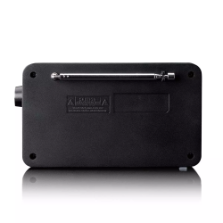 Lenco PDR-033BK Portable Radio FM / Bluetooth