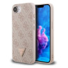 Guess PU 4G Strass Triangle Metal Logo Case for Apple iPhone 16e