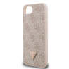 Guess PU 4G Strass Triangle Metal Logo Case for Apple iPhone 16e