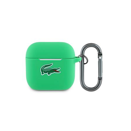 Lacoste Liquid Silicone Croc Logo Case for Apple AirPods 4
