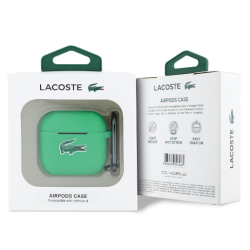 Lacoste Liquid Silicone Croc Logo Case for Apple AirPods 4
