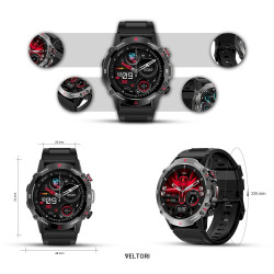VELTORI VT110-1 Smartwatch / black