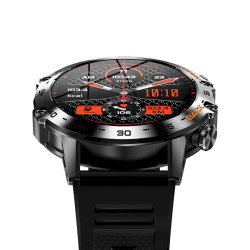 VELTORI VT120-1 Smartwatch Silicone Strap / black