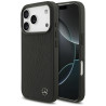 Mercedes Leather Large Laurel Leave MagSafe Case for Apple iPhone 17 Pro