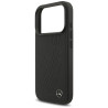 Mercedes Leather Large Laurel Leave MagSafe Case for Apple iPhone 17 Pro