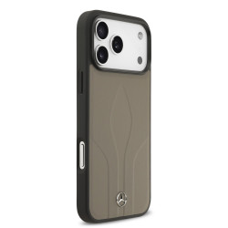 Mercedes Leather The Move MagSafe Case for Apple iPhone 17 Pro Max