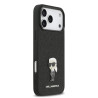 Karl Lagerfeld Fixed Glitter Metal Ikonik Case for Apple iPhone 17 Pro Max