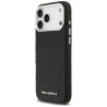 Karl Lagerfeld Grained PU Repeated Logo MagSafe Case for Apple iPhone 17 Pro Max