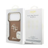 Guess PU Grained 4G Logo Stand Camera Frame Case for Apple iPhone 17 Pro Max