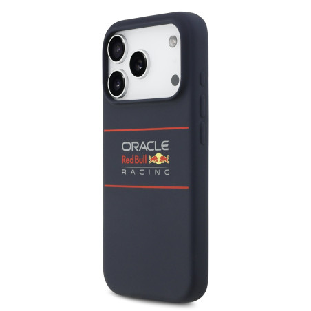 Red Bull Silicone Horizontal Centered Logo MagSafe Case for Apple iPhone 17 Pro Max