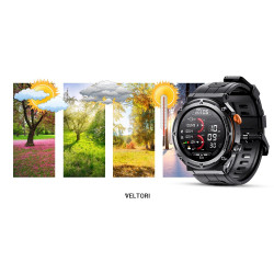 VELTORI VT130-1 Smartwatch / black