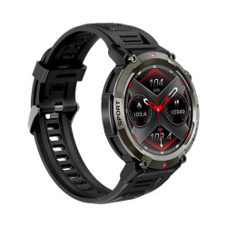 VELTORI VT140-1 Smartwatch Silicone Strap / black