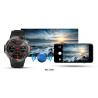 VELTORI VT140-1 Smartwatch Silicone Strap / black